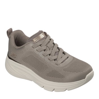 SKECHERS 117720-DKPT DARK TAUPE BOBS ARCH FIT ELEVS DKTP