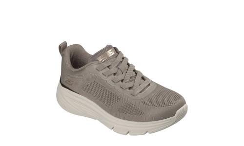 SKECHERS 117720-DKPT DARK TAUPE BOBS ARCH FIT ELEVS DKTP