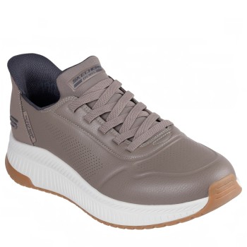 SKECHERS 118424-TPE TAUPE BOBS SQUAD 4 - DIRECT STEP TPE