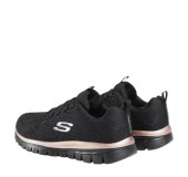 SKECHERS 12615-BKRG BLACK GOLD GRACEFUL - GET CONNECTED BKRG SKECHERS 12615-BKRG BLACK GOLD GRACEFUL - GET CONNECTED BKRG