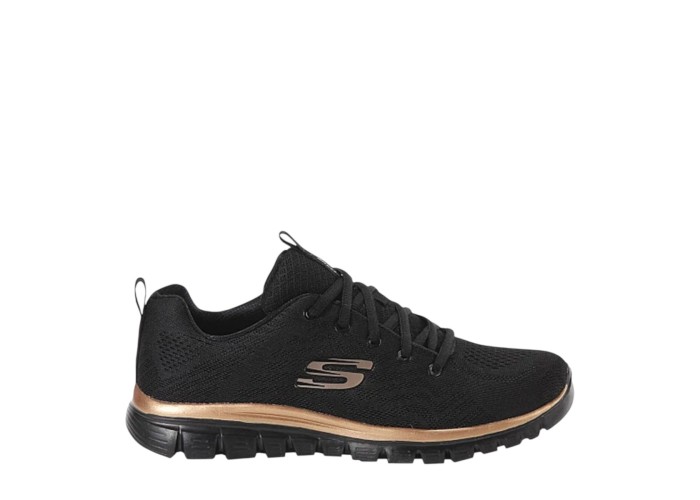 SKECHERS 12615-BKRG BLACK GOLD GRACEFUL - GET CONNECTED BKRG SKECHERS 12615-BKRG BLACK GOLD GRACEFUL - GET CONNECTED BKRG