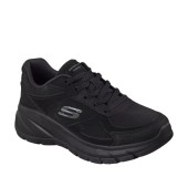 SKECHERS 150386-BBK BLACK FASHION FIT 2.0 - VINTAGE RIS BBK