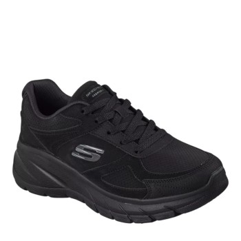 SKECHERS 150386-BBK BLACK FASHION FIT 2.0 - VINTAGE RIS BBK