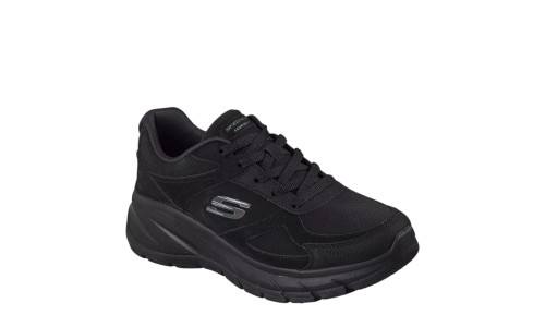SKECHERS 150386-BBK BLACK FASHION FIT 2.0 - VINTAGE RIS BBK