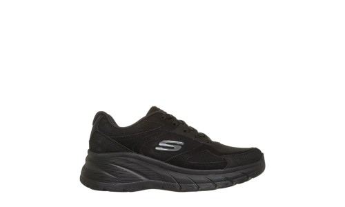 SKECHERS 150386-BBK BLACK FASHION FIT 2.0 - VINTAGE RIS BBK