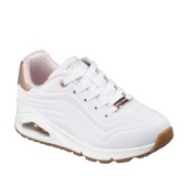 SKECHERS 310286L-WHT WHITE UNO GEN 1 - SHIMMER AWAY WHT SKECHERS 310286L-WHT WHITE UNO GEN 1 - SHIMMER AWAY WHT