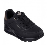 SKECHERS 310545L-BBK BLACK UNO GEN 1 - SHIMMER AWAY BBK