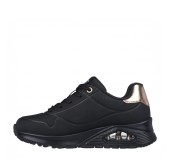 SKECHERS 310545L-BBK BLACK UNO GEN 1 - SHIMMER AWAY BBK