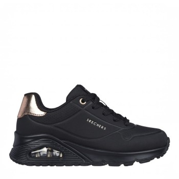 SKECHERS 310545L-BBK BLACK UNO GEN 1 - SHIMMER AWAY BBK