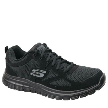 SKECHERS 52635-BBK BLACK BURNS AGOURA
