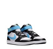NIKE CD7783-136 BLUE BLACK COURT BOROUGH MID 2
