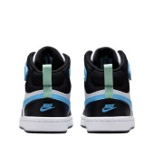 NIKE CD7783-136 BLUE BLACK COURT BOROUGH MID 2