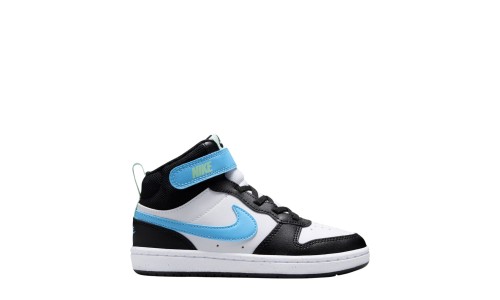 NIKE CD7783-136 BLUE BLACK COURT BOROUGH MID 2