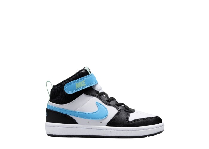 NIKE CD7783-136 BLUE BLACK COURT BOROUGH MID 2 NIKE CD7783-136 BLUE BLACK COURT BOROUGH MID 2