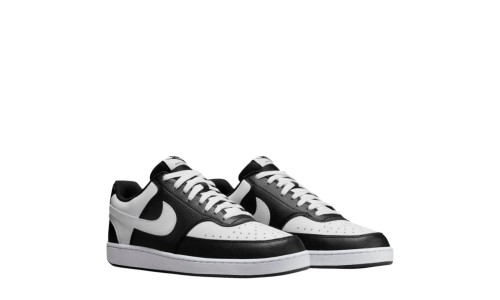 NIKE HM9862-001 BLACK WHITE COURT VISION LOW