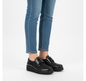 SABINO 27243-1 CROCO ΜΑΥΡΟ