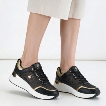 BEVERLY HILLS POLO CLUB BHW627100-0006 BLACK GOLD 