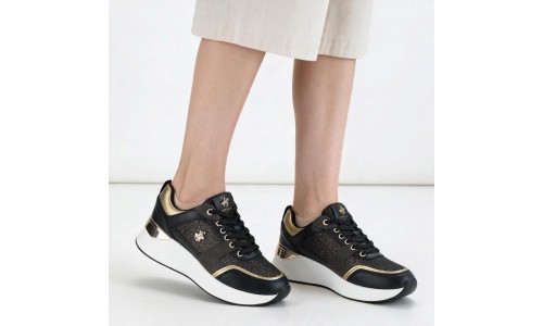 BEVERLY HILLS POLO CLUB BHW627100-0006 BLACK GOLD 
